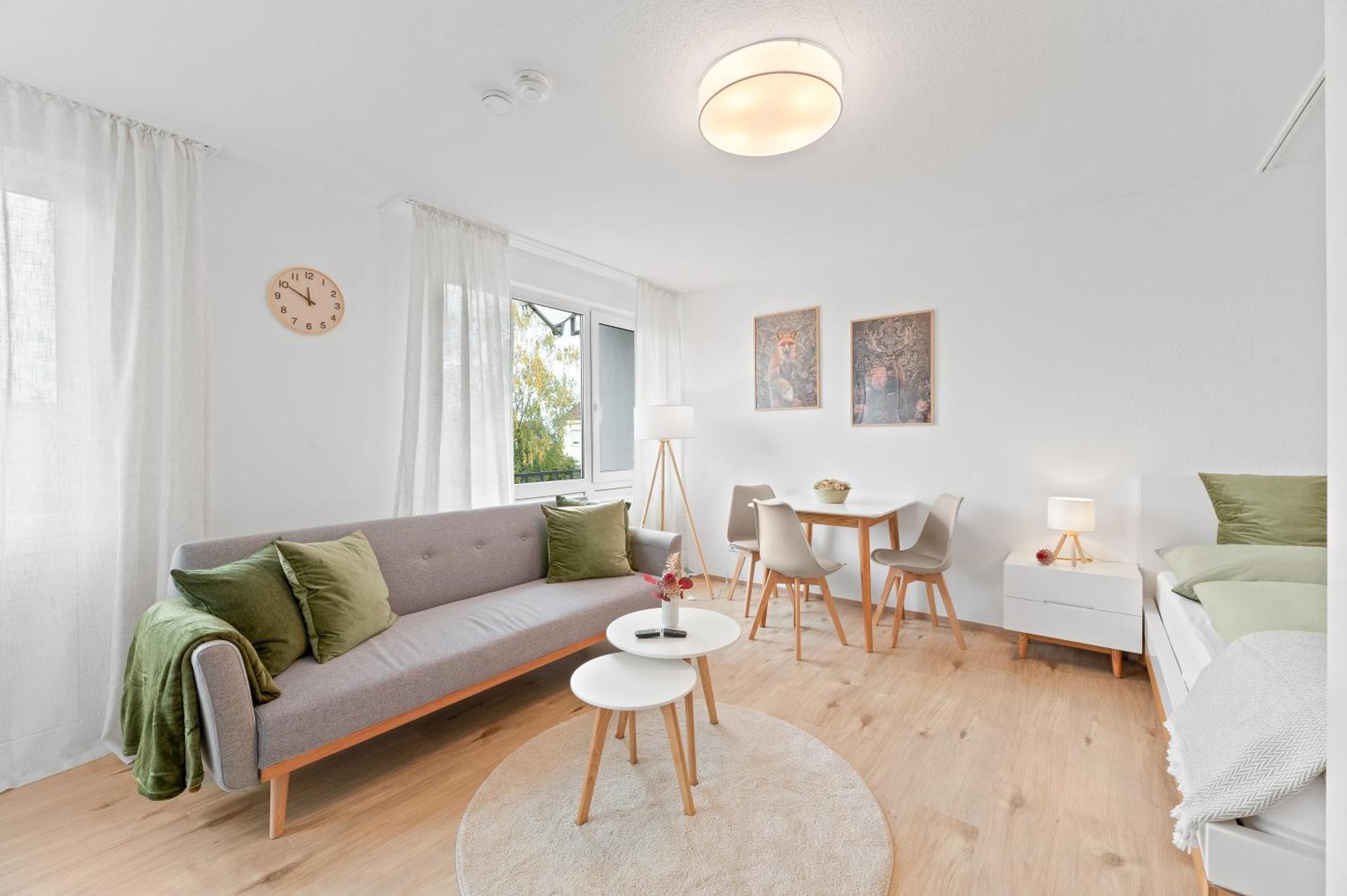 Wohlfuehl-Apartment I Zentral I Balkon I Kueche Fellbach Dış mekan fotoğraf