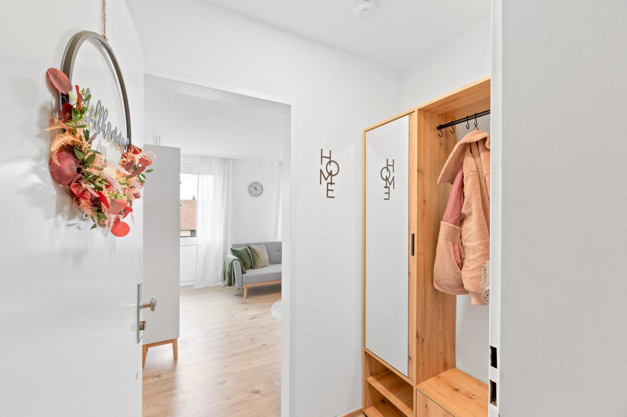 Wohlfuehl-Apartment I Zentral I Balkon I Kueche Fellbach Dış mekan fotoğraf