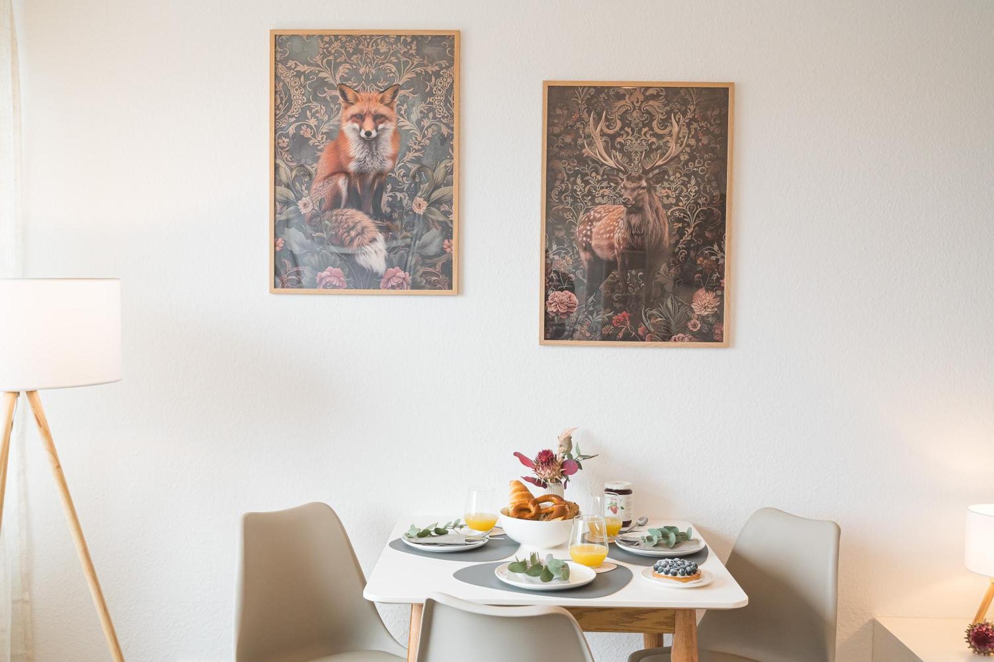 Wohlfuehl-Apartment I Zentral I Balkon I Kueche Fellbach Dış mekan fotoğraf